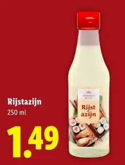 Lidl Rijstazijn aanbieding