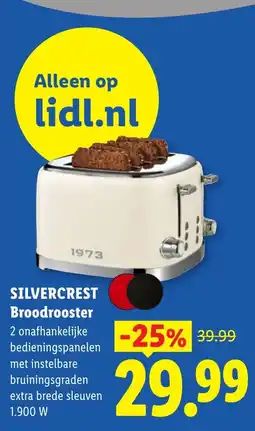 Lidl Silvercrest Broodrooster aanbieding