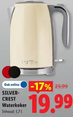 Lidl Silver-Crest Waterkoker aanbieding