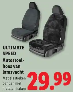 Lidl Autostoel-hoes van lamsvacht aanbieding