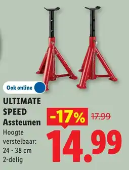 Lidl Ultimate Speed Assteunen aanbieding