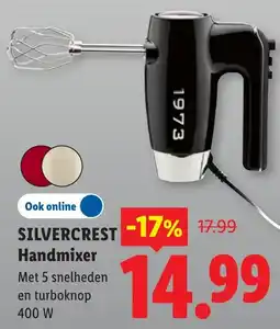 Lidl Silvercrest Handmixer aanbieding