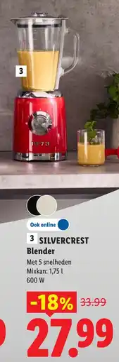 Lidl Silvercrest Blender aanbieding