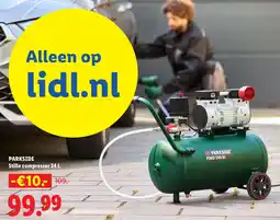 Lidl Parkside Stille compressor aanbieding