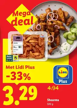 Lidl Shoarma aanbieding
