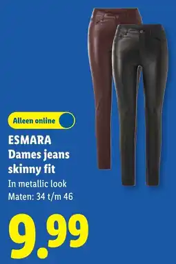 Lidl Esmara dames jeans aanbieding