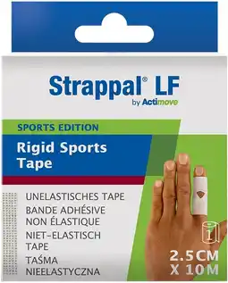 De Online Drogist Actimove Rigid Sports Tape 2.5cm x 10m aanbieding