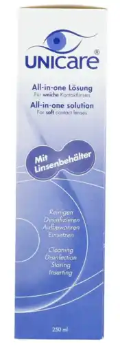 De Online Drogist Unicare All-in-one Solution Contactlenzen Vloeistof aanbieding