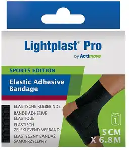 De Online Drogist Actimove Elastic Adhesive Bandage Zwart 5cm x 6.8m aanbieding