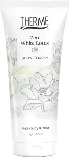 De Online Drogist Therme Zen White Lotus Shower Satin aanbieding