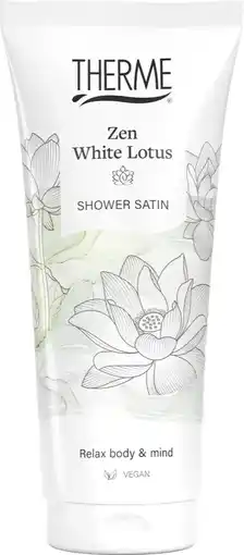 De Online Drogist Therme Zen White Lotus Shower Satin aanbieding