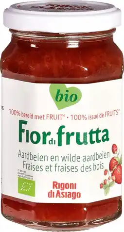 De Online Drogist Fiordifrutta Jam Aardbeien en Wilde Aardbeien 250GR aanbieding