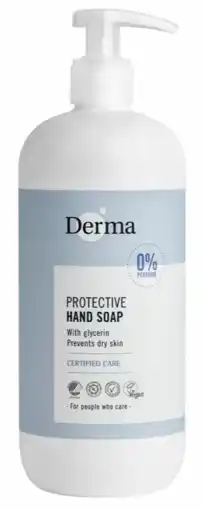 De Online Drogist Derma Protective Hand Soap Parfumvrij 500ML aanbieding