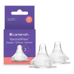 De Online Drogist Lansinoh Speen Natural Wave S 2ST aanbieding