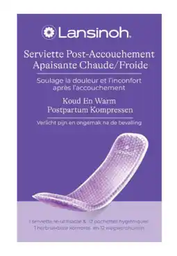 De Online Drogist Lansinoh Koud en Warm Postpartum Kompressen 1ST aanbieding