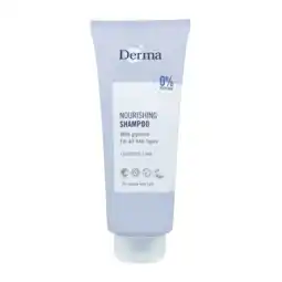 De Online Drogist Derma Nourishing Shampoo Parfumvrij 350ML aanbieding