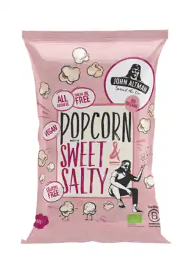 De Online Drogist John Altman Popcorn Sweet & Salty Bio 90GR aanbieding