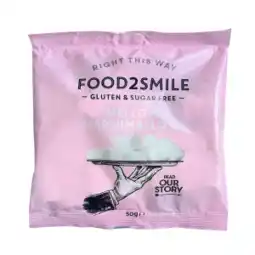 De Online Drogist Food2Smile Mellow Marshmallows 50GR aanbieding