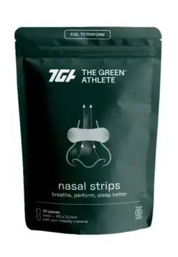 De Online Drogist The Green Athlete Nasal Strips 30ST aanbieding