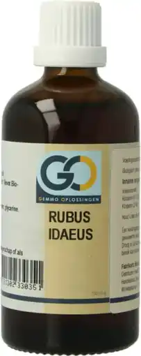 De Online Drogist GO Gemmo Oplossingen Rubus Idaeus Bio Tinctuur 100ML aanbieding