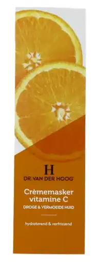 De Online Drogist Dr Van der Hoog Crèmemasker Vitamine C 10ML aanbieding