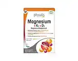 De Online Drogist Physalis Magnesium + K2 + D3 Tabletten 30TB aanbieding