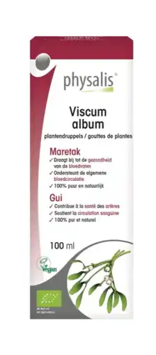 De Online Drogist Physalis Viscum Album Druppels 100ML aanbieding