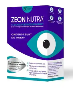 De Online Drogist Zeon Nutra Capsules 30CP aanbieding