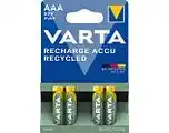 De Online Drogist Varta Recharge Accu AAA 4ST aanbieding
