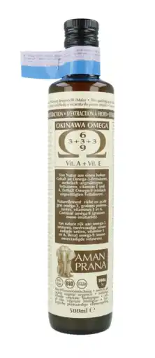 De Online Drogist Aman Prana Omega Eicosan Perilla Bio 500ML aanbieding