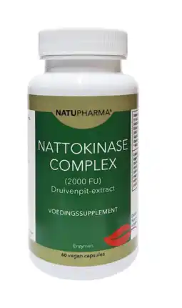 De Online Drogist Natupharma Nattokinase Complex 2000FU Capsules 60CP aanbieding