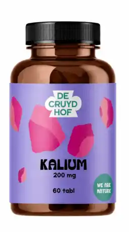 De Online Drogist Cruydhof Kalium Tabletten 60TB aanbieding