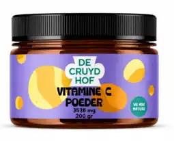 De Online Drogist Cruydhof Vitamine C Poeder 200GR aanbieding