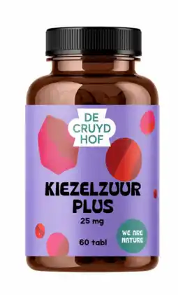 De Online Drogist Cruydhof Kiezelzuur Plus Tabletten 60TB aanbieding