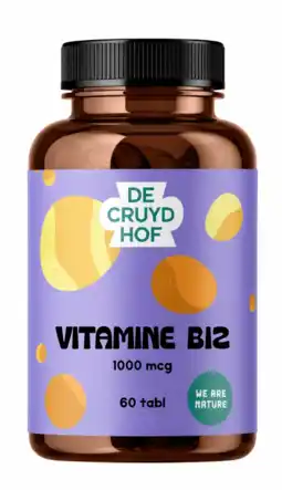 De Online Drogist Cruydhof Vitamine B12 Tabletten 60TB aanbieding