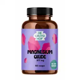 De Online Drogist Cruydhof Magnesium Oxide Capsules 60VCP aanbieding
