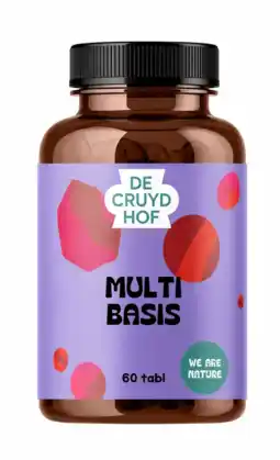 De Online Drogist Cruydhof Multi Basis Tabletten 60TB aanbieding