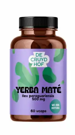 De Online Drogist Cruydhof Yerba Maté Capsules 60VCP aanbieding