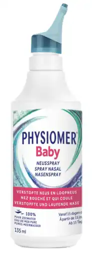 De Online Drogist Physiomer Baby Neusspray 135ML aanbieding