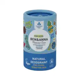 De Online Drogist Ben & Anna Natural Deodorant Kids Blue 25GR aanbieding