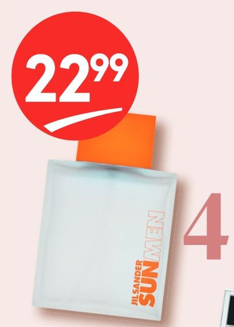 Etos Jil Sander Sun Men eau de toilette 75 ml aanbieding