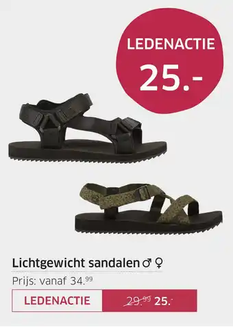 ANWB Lichtgewicht sandalen aanbieding