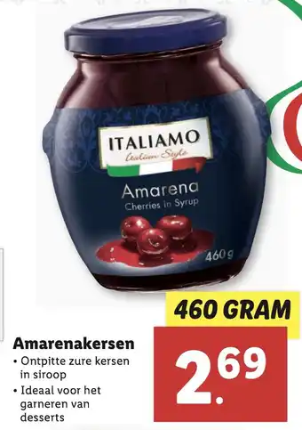 Lidl Amarenakersen aanbieding