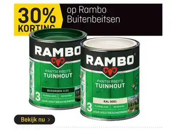 Hubo Rambo buitenbeitsen aanbieding