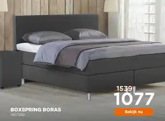 TotaalBED Boxspring boras aanbieding