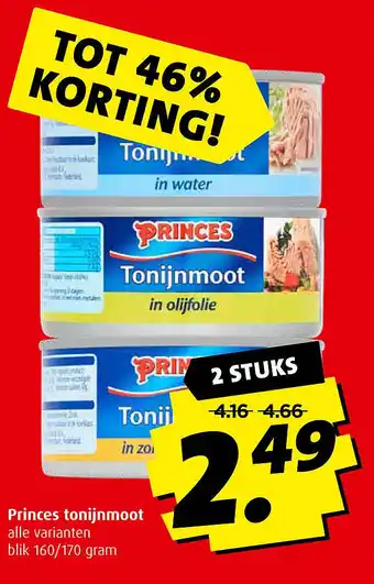 Boni Princes tonijnmoot aanbieding