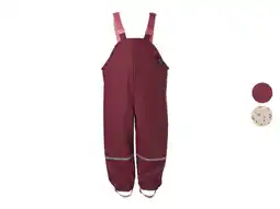 Lidl LUPILU Kinder regenbroek met bretels aanbieding