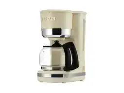 Lidl SILVERCREST Koffiezetapparaat met filter, tot 10 kopjes, beige, retro aanbieding