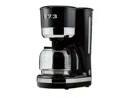 Lidl SILVERCREST Koffiezetapparaat met filter, tot 10 kopjes, zwart, retro aanbieding