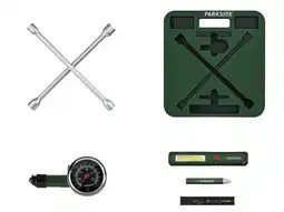 Lidl PARKSIDE Kruissleutel set met kniekussen, 6-delig aanbieding